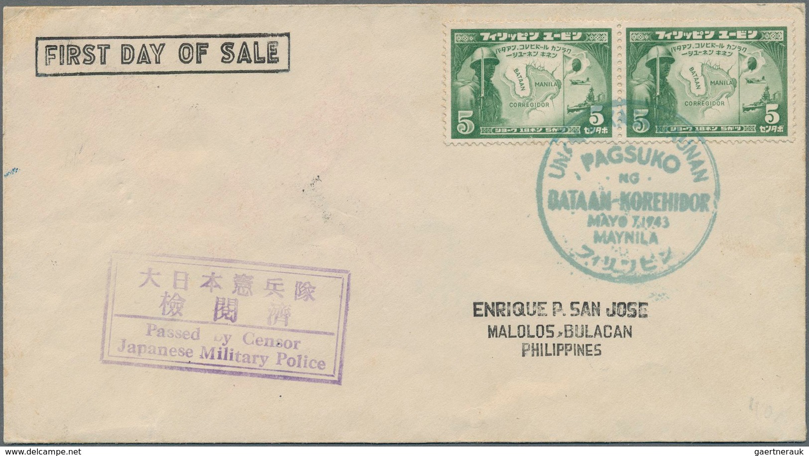 Philippinen: 1902/78 (ca.), Ca. 45 Covers/stationery/FDC. - Philippinen