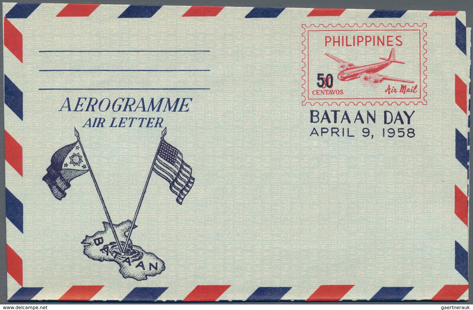 Philippinen: 1947/1994 Aerogrammes Ca. 983 Unused/used/CTO Airletters And Aerogrammes With Several B - Philippinen
