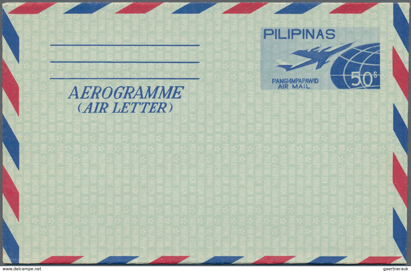 Philippinen: 1947/1994 Aerogrammes Ca. 983 Unused/used/CTO Airletters And Aerogrammes With Several B - Filippine