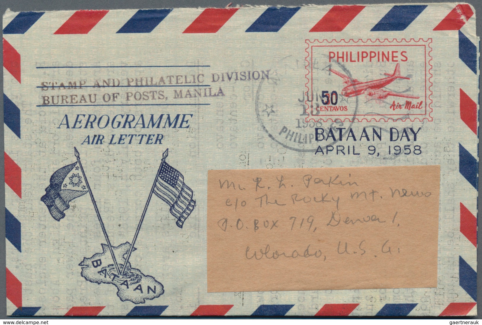 Philippinen - Ganzsachen: From 1947 - Aerogrammes: Collection Of 120 Air Letter Sheets, Almost All U - Philippinen