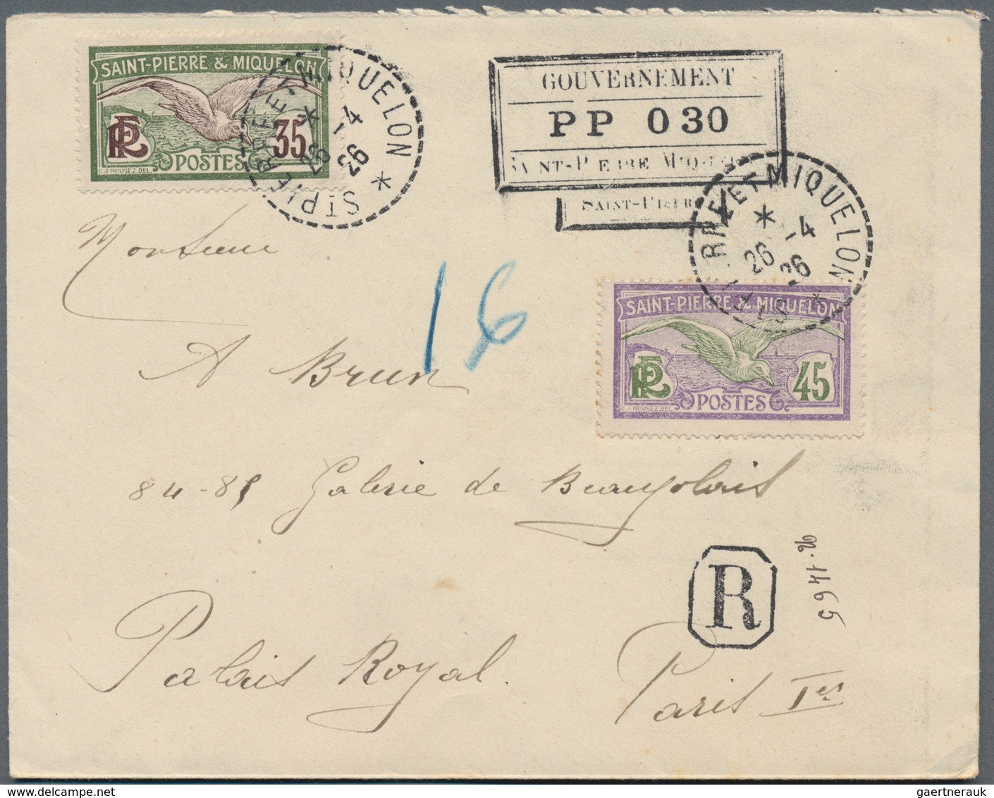 St. Pierre Und Miquelon: 1923/2006, Assortment Of Apprx. 57 Covers/cards With Many Attractive And In - Sonstige & Ohne Zuordnung
