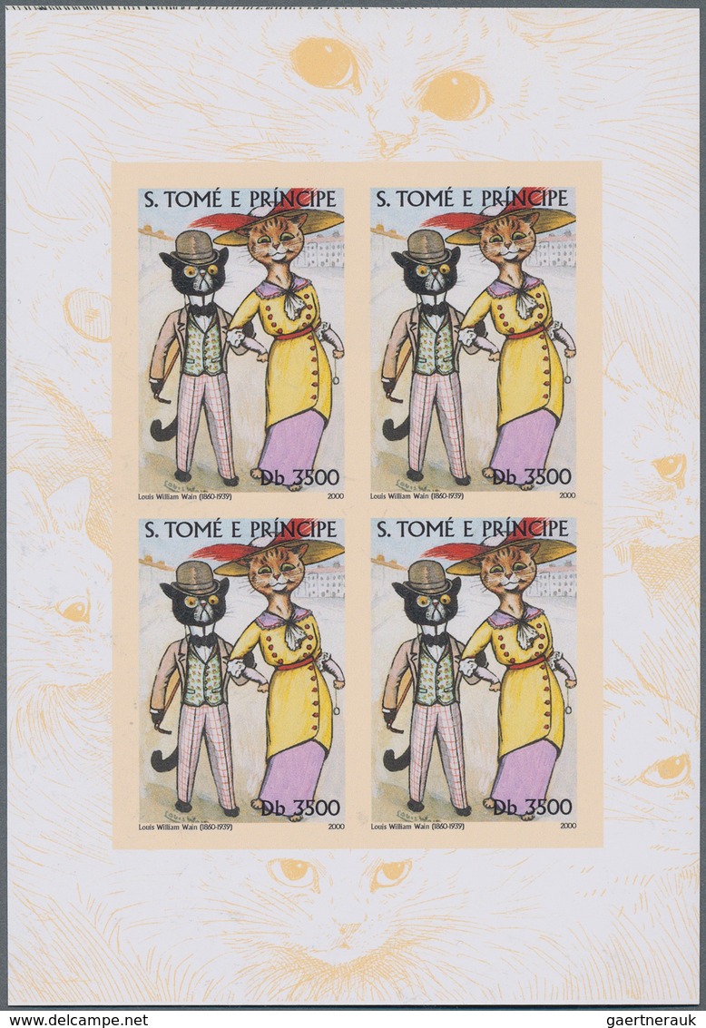 St. Thomas Und Prinzeninsel - Sao Thome E Principe: 1977/2000 (ca.), Unusual Accumulation With Hundr - Sao Tome Et Principe