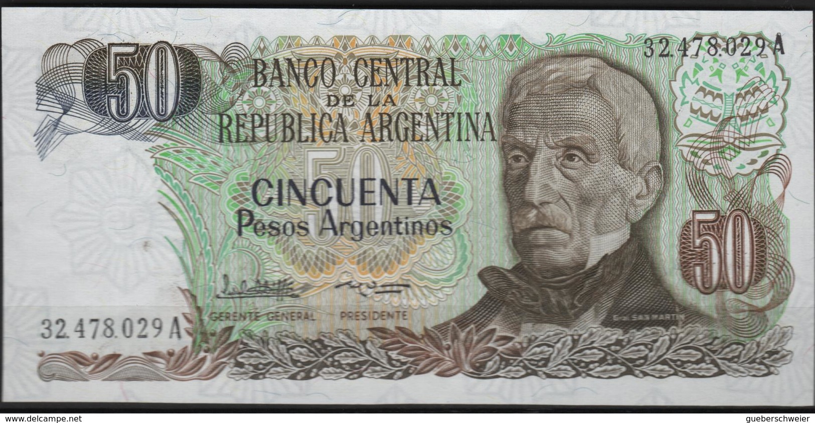 B5 - ARGENTINE 50 PESOS ARGENTINOS Pick 314 NEUF - Argentine