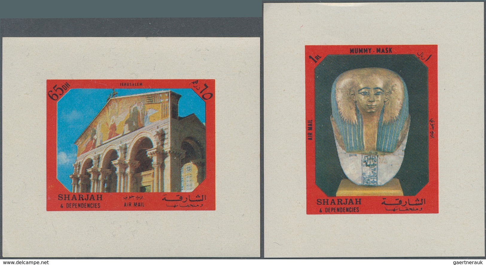 Schardscha / Sharjah: 1968/1972, Incredibly Huge Stock Mint Never Hinged, Hundreds Of Stamps Ex. Mi. - Schardscha