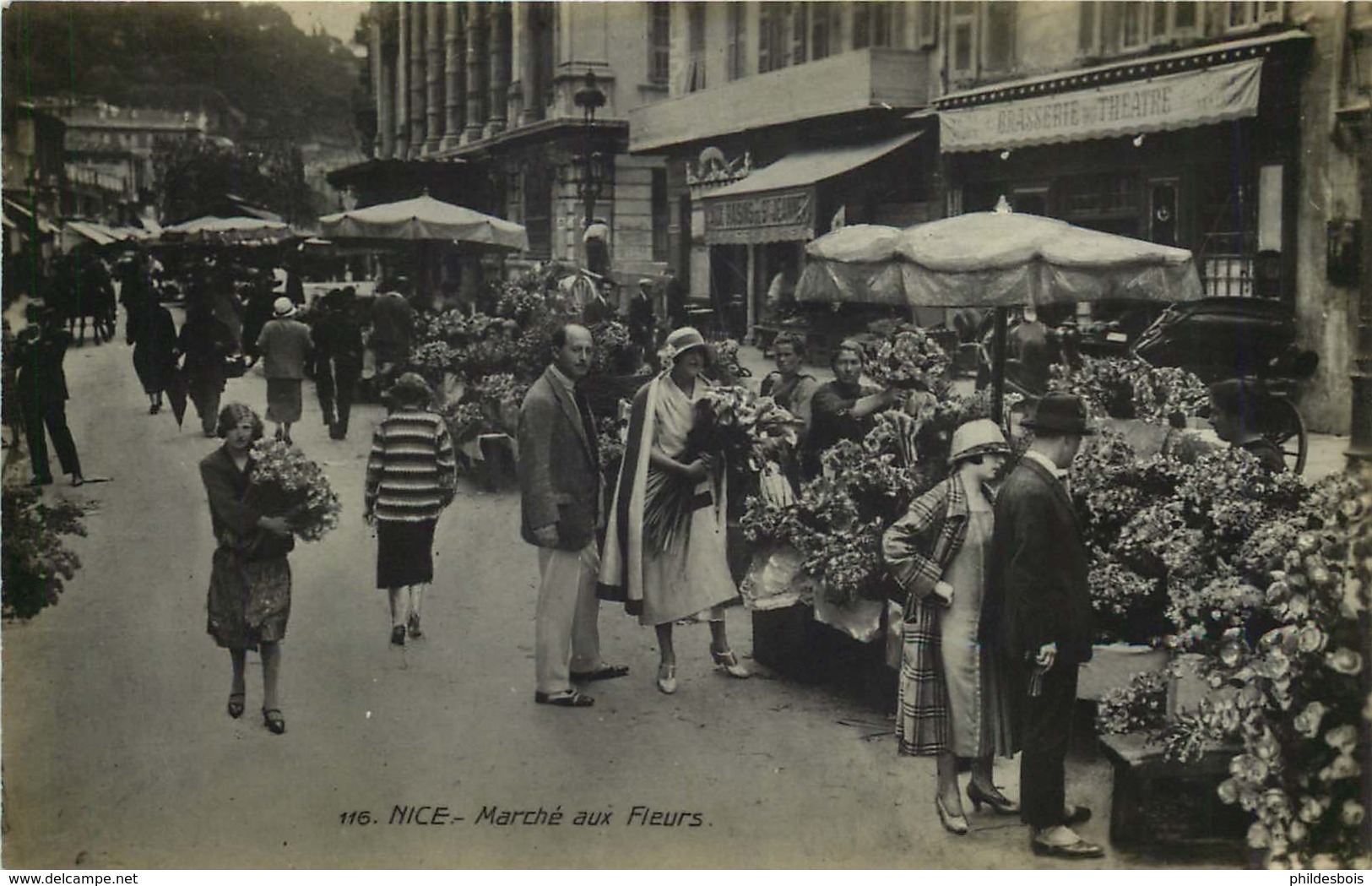 ALPES MARITIMES  NICE Marché Aux Fleurs   édit J.GILLETTA - Markets, Festivals