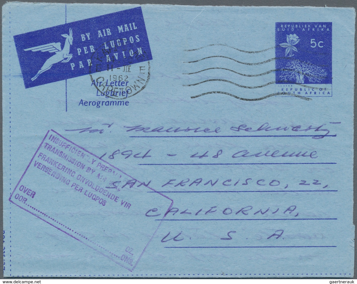 Südafrika - Ganzsachen: 1942/2005 (ca.) AEROGRAMMES Ca. 680 Used/unused/CTO Airletters Great Variety - Sonstige & Ohne Zuordnung