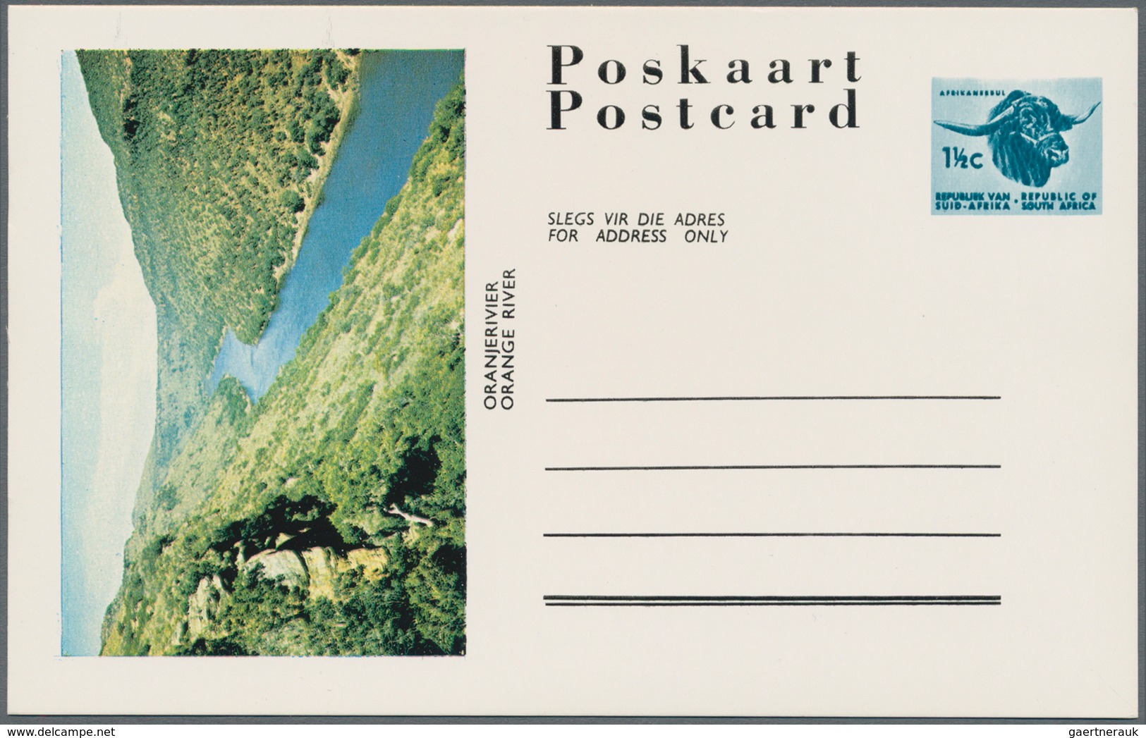 Südafrika - Ganzsachen: 1961/66 Ca. 140 Unused Pictured Postal Stationery Cards, Some Cards With Par - Sonstige & Ohne Zuordnung