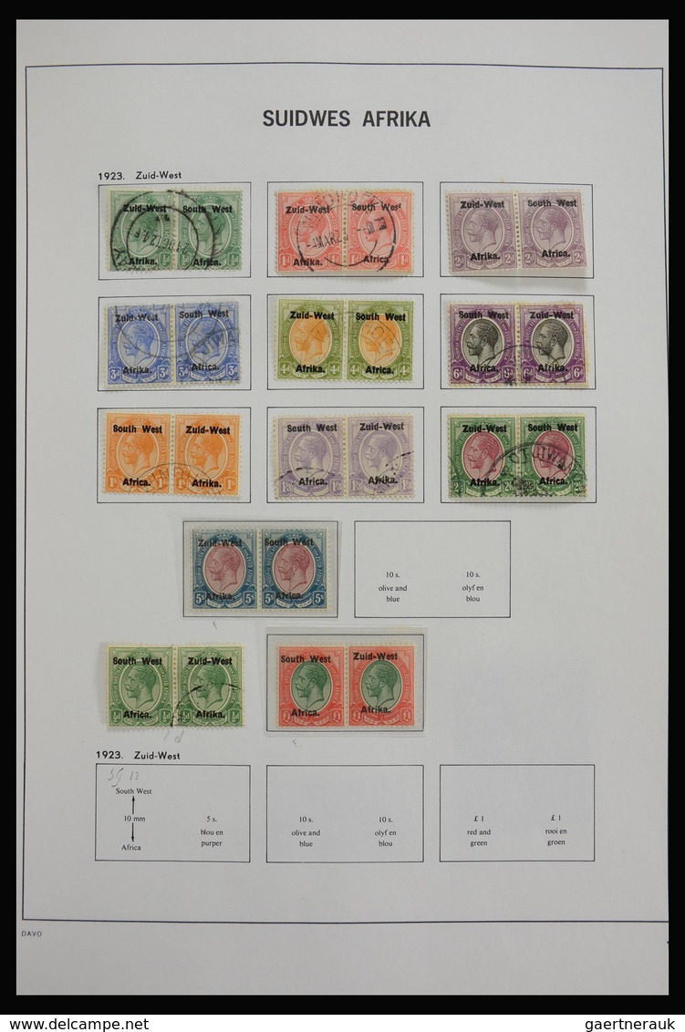 Südwestafrika: 1923-2000: Beautiful, Mostly Cancelled Collection South West Africa 1923-2000 In Davo - South West Africa (1923-1990)