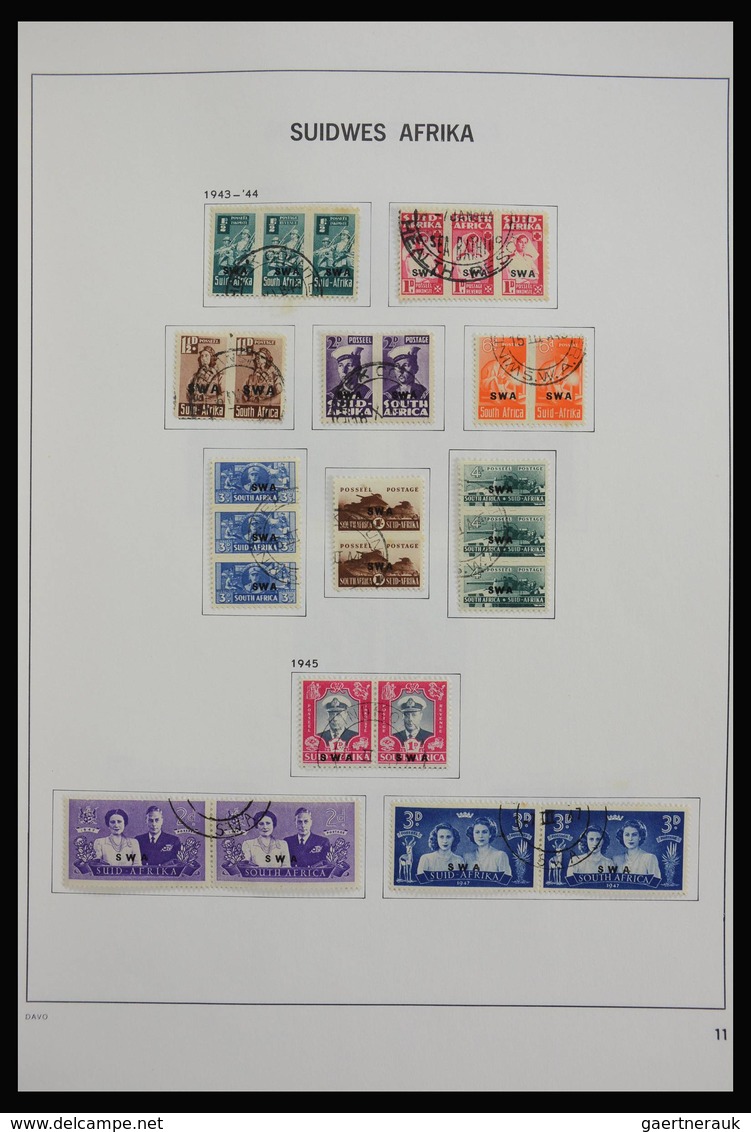 Südwestafrika: 1923-2000: Beautiful, Mostly Cancelled Collection South West Africa 1923-2000 In Davo - South West Africa (1923-1990)