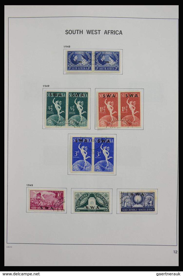 Südwestafrika: 1923-2000: Beautiful, Mostly Cancelled Collection South West Africa 1923-2000 In Davo - Südwestafrika (1923-1990)