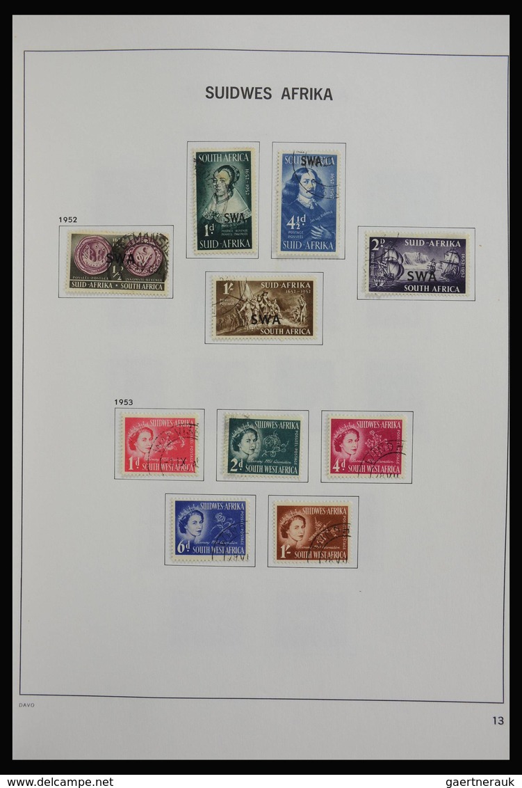 Südwestafrika: 1923-2000: Beautiful, Mostly Cancelled Collection South West Africa 1923-2000 In Davo - Südwestafrika (1923-1990)