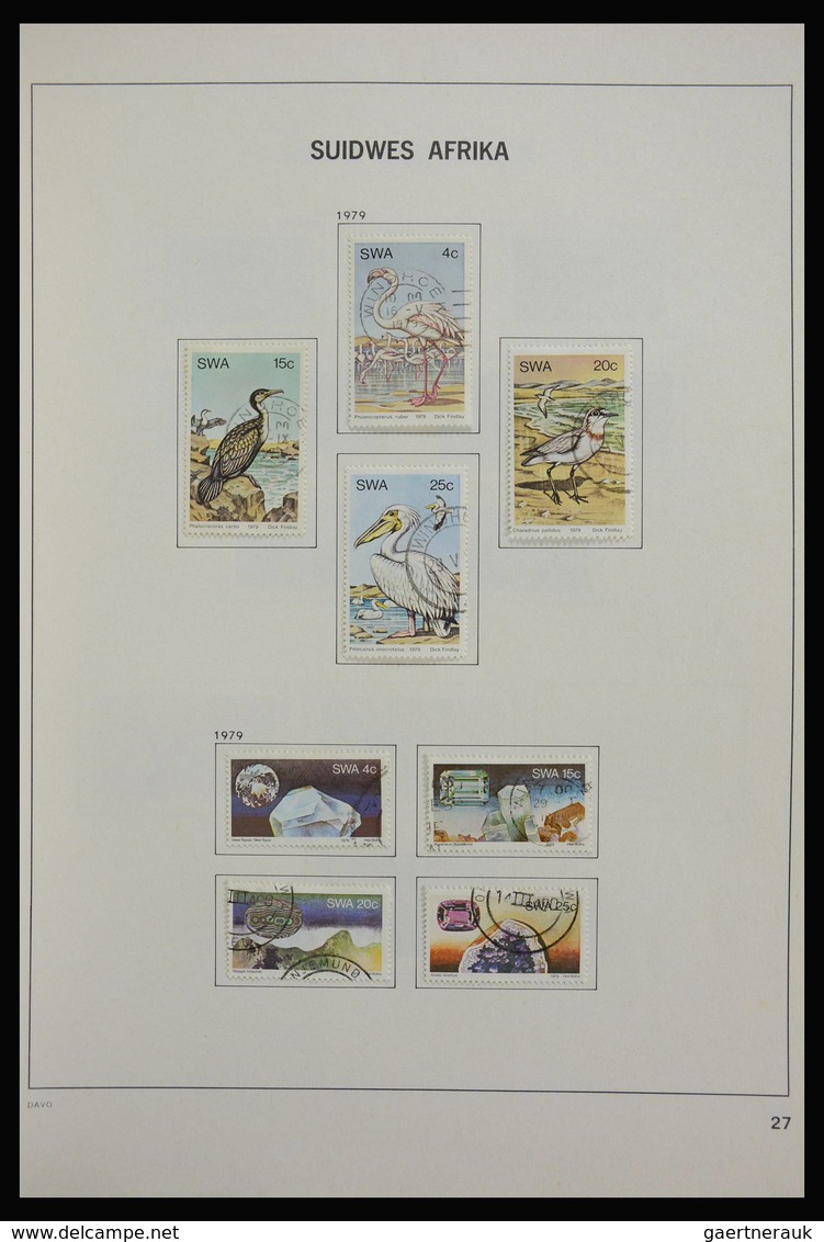 Südwestafrika: 1923-2000: Beautiful, mostly cancelled collection South West Africa 1923-2000 in Davo