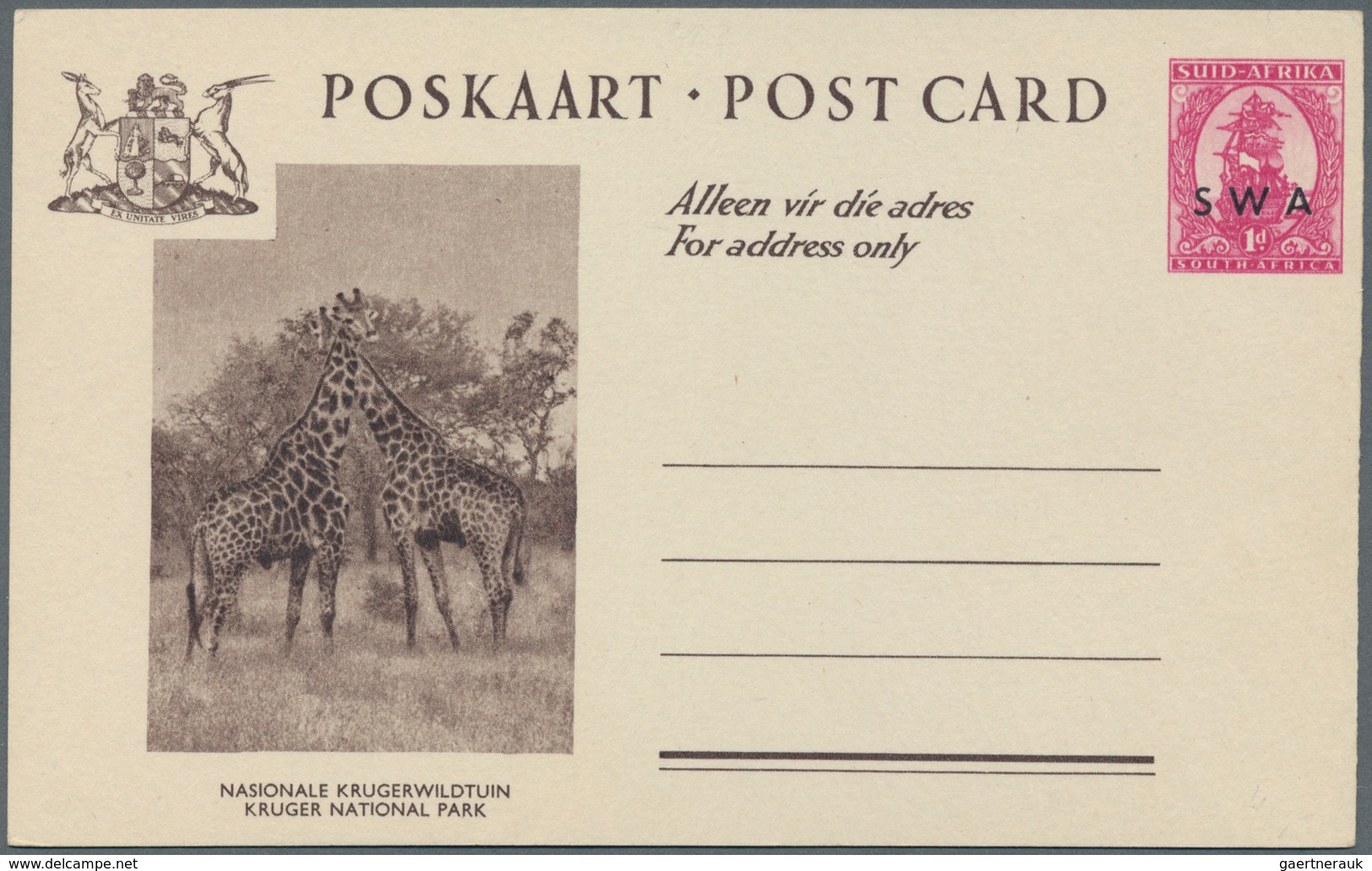 Südwestafrika: 1924/2000 (ca.), POSTAL STATIONERY: Accumulation With About 470 Postal Stationeries W - Africa Del Sud-Ovest (1923-1990)