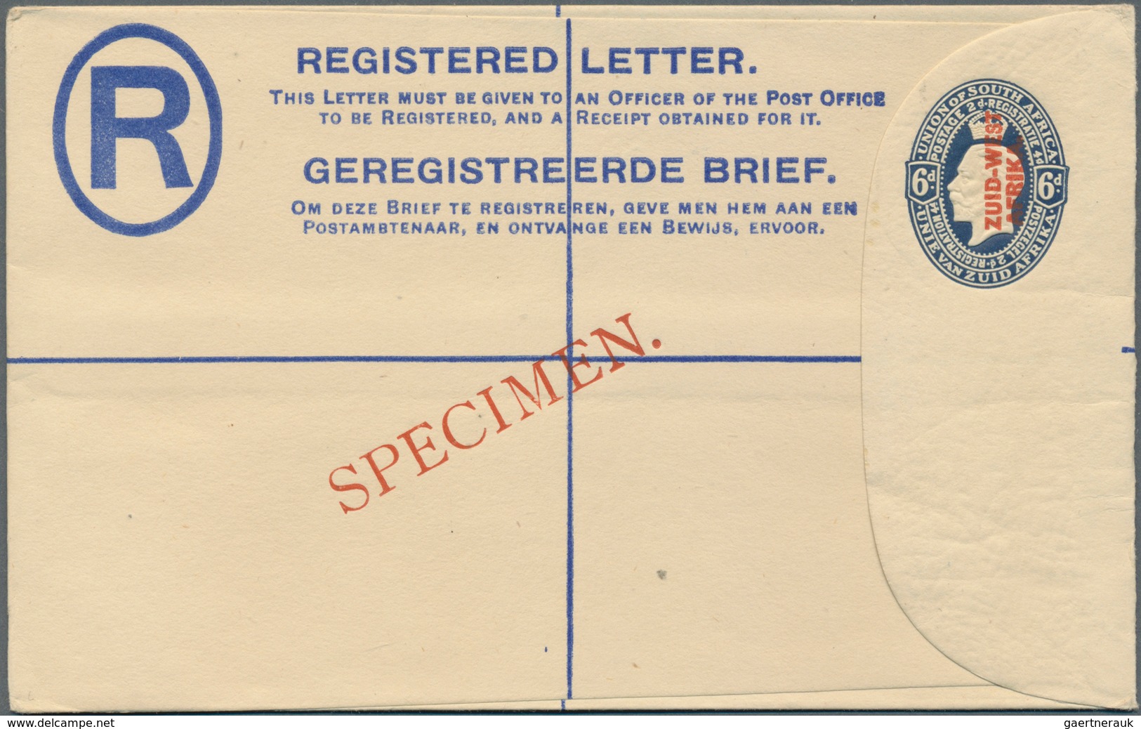 Südwestafrika: 1924/2000 (ca.), POSTAL STATIONERY: accumulation with about 470 postal stationeries w