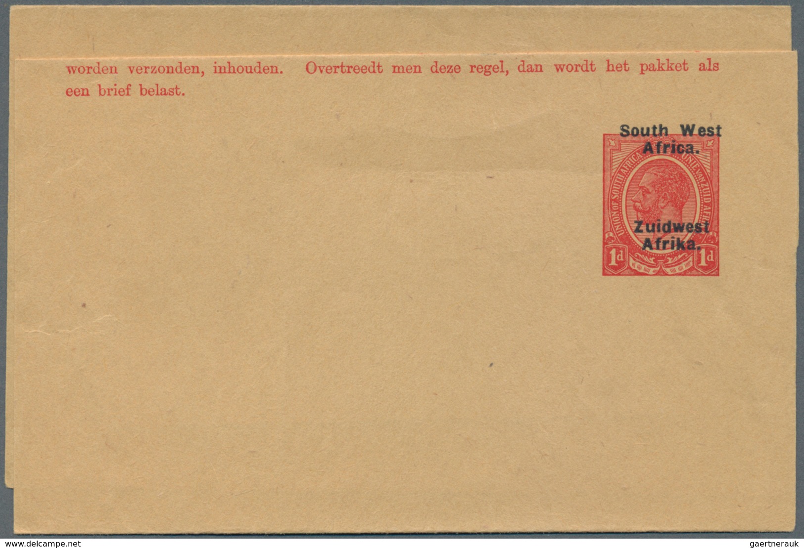 Südwestafrika: 1924/2000 (ca.), POSTAL STATIONERY: accumulation with about 470 postal stationeries w