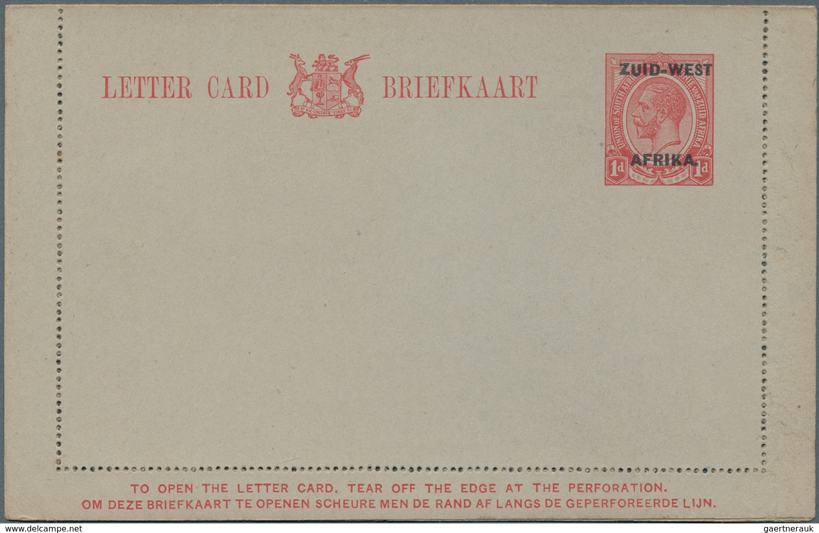 Südwestafrika: 1924/2000 (ca.), POSTAL STATIONERY: accumulation with about 470 postal stationeries w