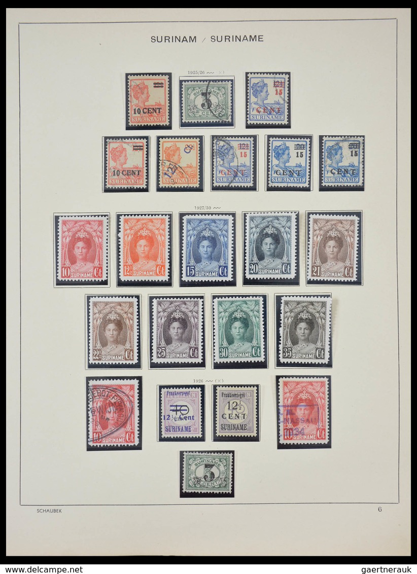 Surinam: 1873-2000: Almost Complete, Mostly MNH And Mint Hinged Collection Surinam 1873-2000 In Over - Suriname ... - 1975