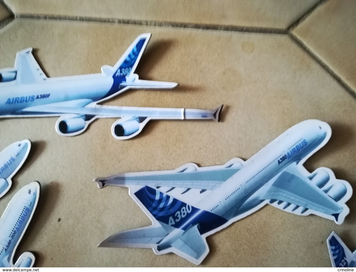 Lot Magnets Avion Airbus - Magnete