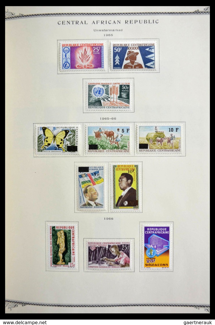 Ubangi-Schari-Tschad: 1916-1985: Nice, Almost Complete, Mostly MNH And Mint Hinged Collection Oubang - Sonstige & Ohne Zuordnung