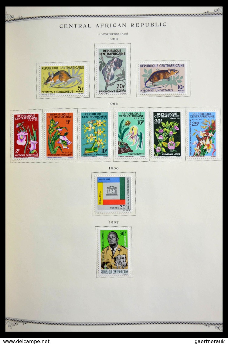 Ubangi-Schari-Tschad: 1916-1985: Nice, Almost Complete, Mostly MNH And Mint Hinged Collection Oubang - Sonstige & Ohne Zuordnung