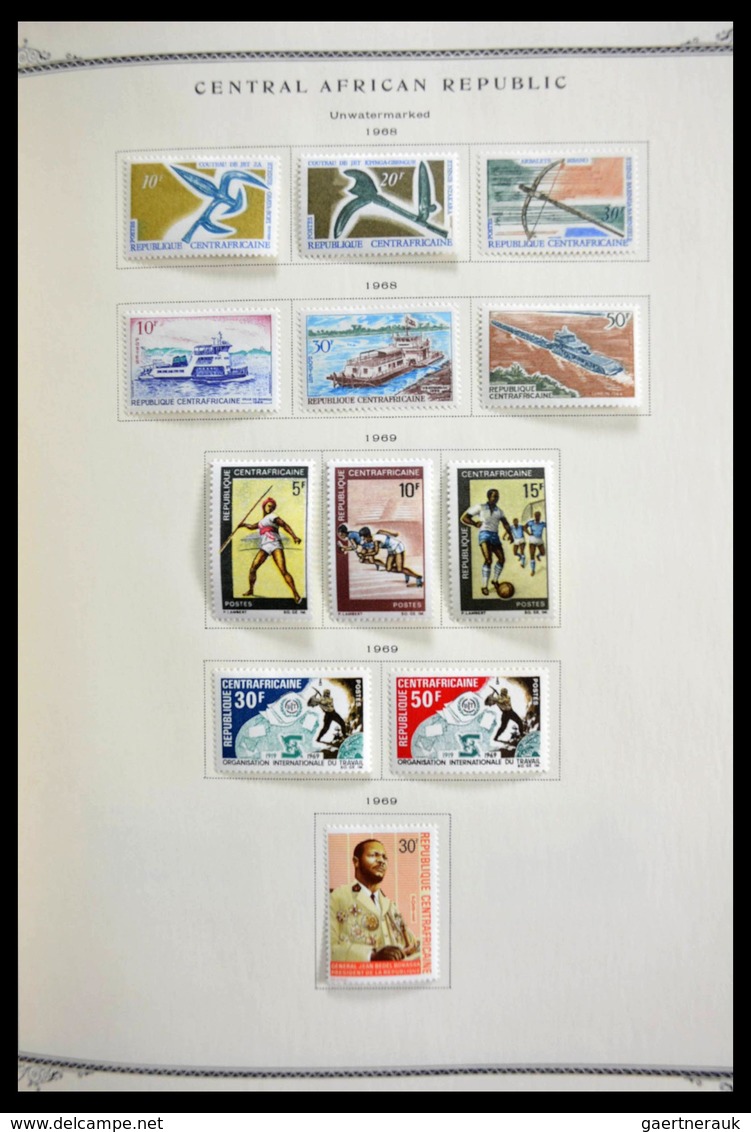 Ubangi-Schari-Tschad: 1916-1985: Nice, almost complete, mostly MNH and mint hinged collection Oubang