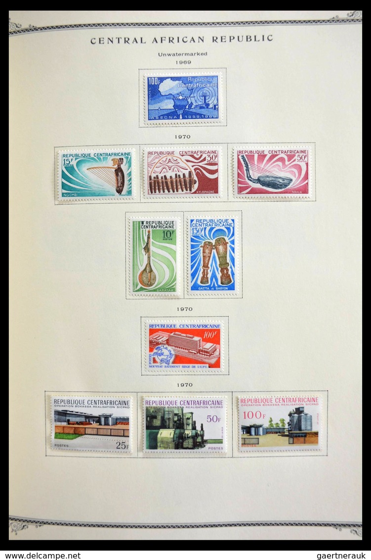 Ubangi-Schari-Tschad: 1916-1985: Nice, almost complete, mostly MNH and mint hinged collection Oubang