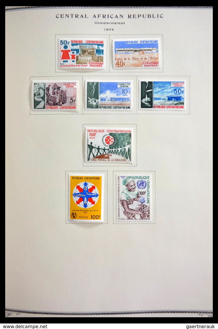 Ubangi-Schari-Tschad: 1916-1985: Nice, almost complete, mostly MNH and mint hinged collection Oubang