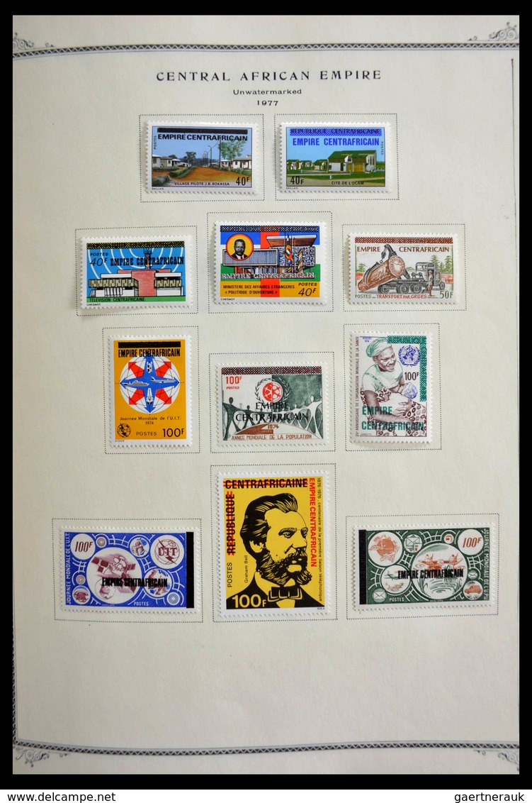 Ubangi-Schari-Tschad: 1916-1985: Nice, almost complete, mostly MNH and mint hinged collection Oubang