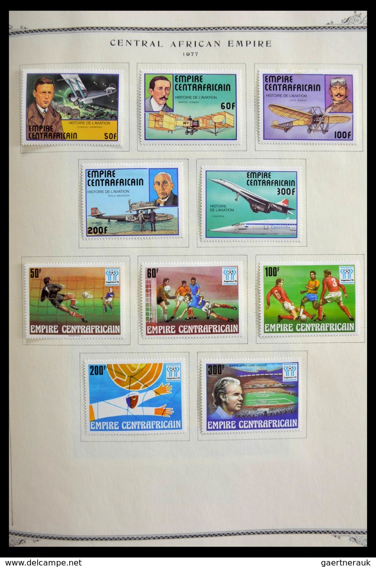 Ubangi-Schari-Tschad: 1916-1985: Nice, almost complete, mostly MNH and mint hinged collection Oubang