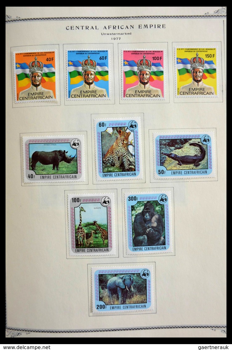 Ubangi-Schari-Tschad: 1916-1985: Nice, almost complete, mostly MNH and mint hinged collection Oubang