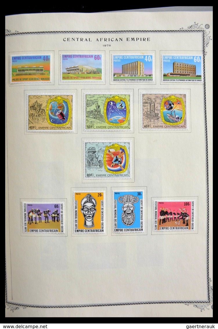 Ubangi-Schari-Tschad: 1916-1985: Nice, almost complete, mostly MNH and mint hinged collection Oubang