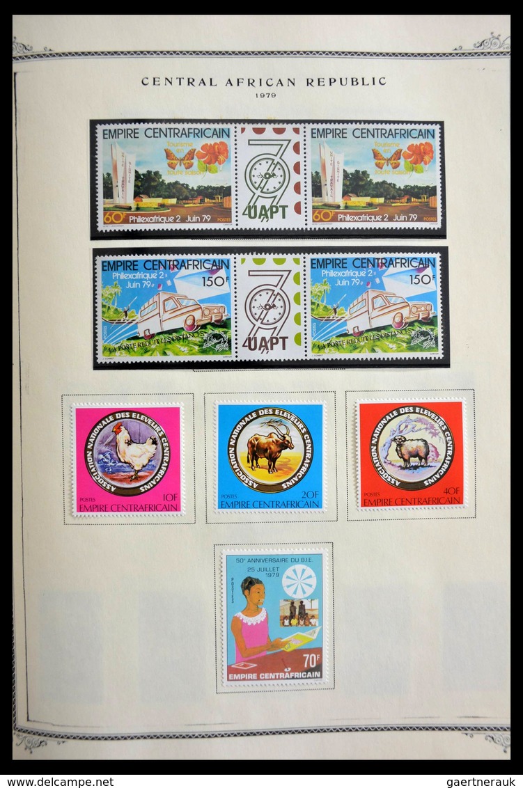 Ubangi-Schari-Tschad: 1916-1985: Nice, almost complete, mostly MNH and mint hinged collection Oubang