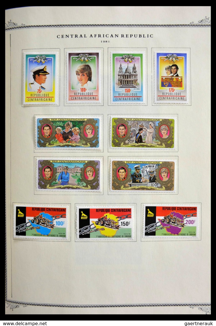 Ubangi-Schari-Tschad: 1916-1985: Nice, almost complete, mostly MNH and mint hinged collection Oubang