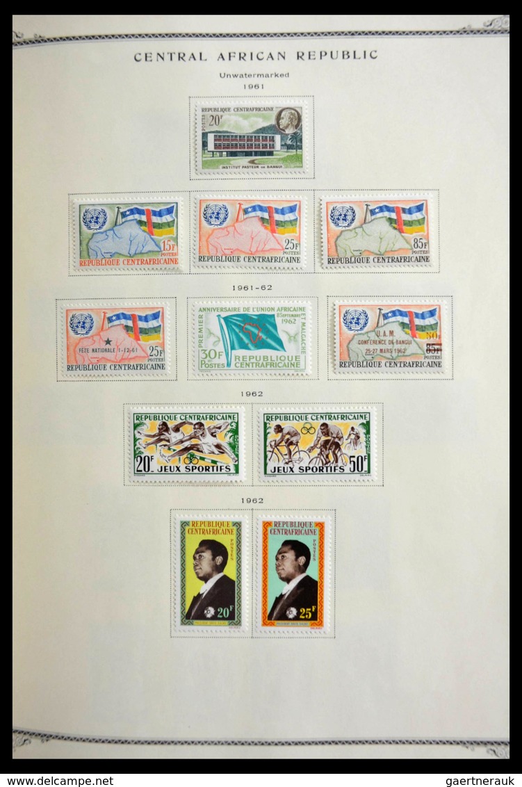 Ubangi-Schari-Tschad: 1916-1985: Nice, almost complete, mostly MNH and mint hinged collection Oubang