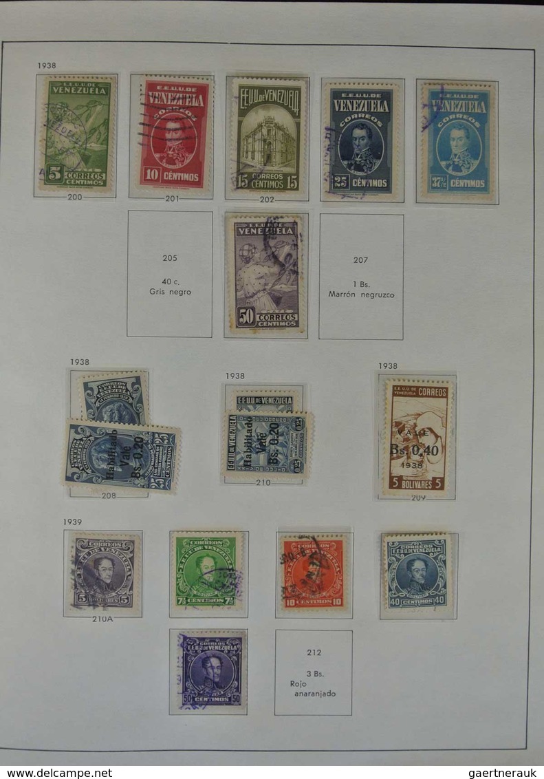 Venezuela: 1861-1998: Very Pretty And Valuable Mint/used/mint Never Hinged Nearly Complete Collectio - Venezuela