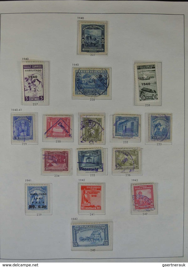 Venezuela: 1861-1998: Very Pretty And Valuable Mint/used/mint Never Hinged Nearly Complete Collectio - Venezuela