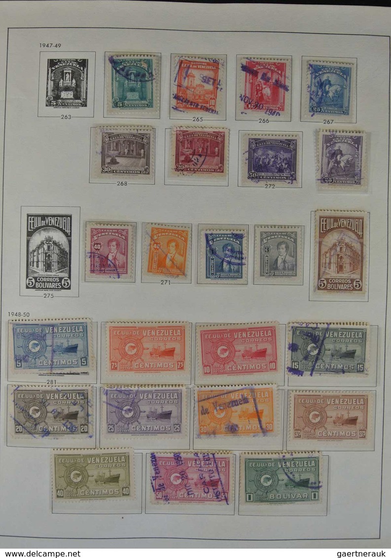 Venezuela: 1861-1998: Very pretty and valuable mint/used/mint never hinged nearly complete collectio