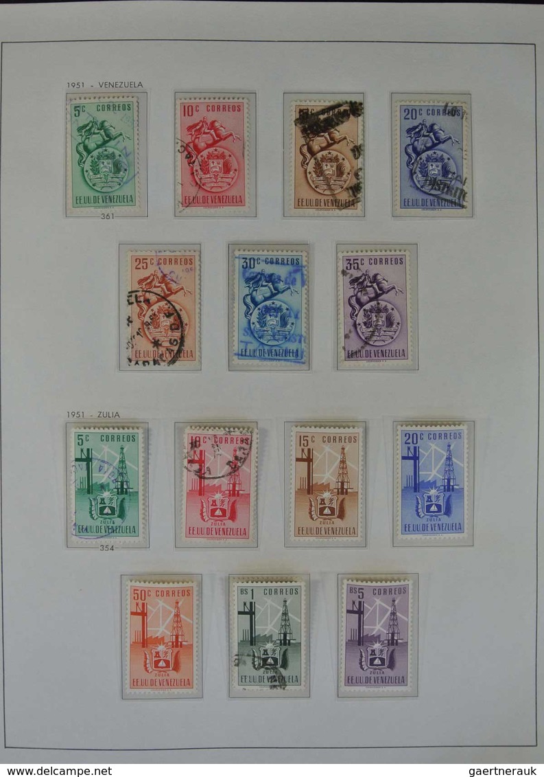 Venezuela: 1861-1998: Very pretty and valuable mint/used/mint never hinged nearly complete collectio