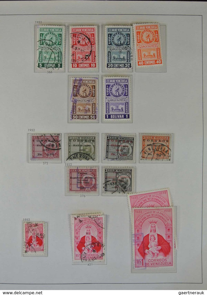 Venezuela: 1861-1998: Very pretty and valuable mint/used/mint never hinged nearly complete collectio