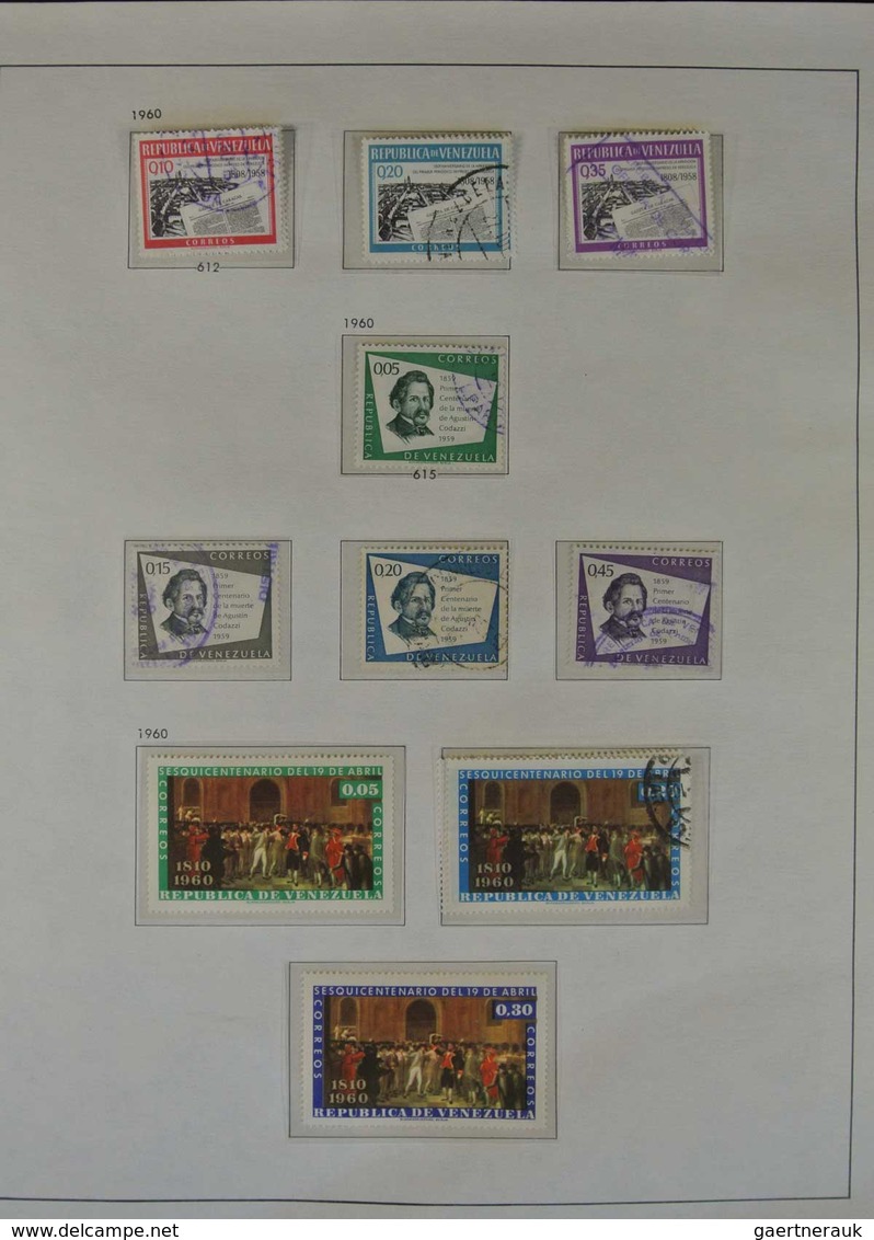 Venezuela: 1861-1998: Very pretty and valuable mint/used/mint never hinged nearly complete collectio