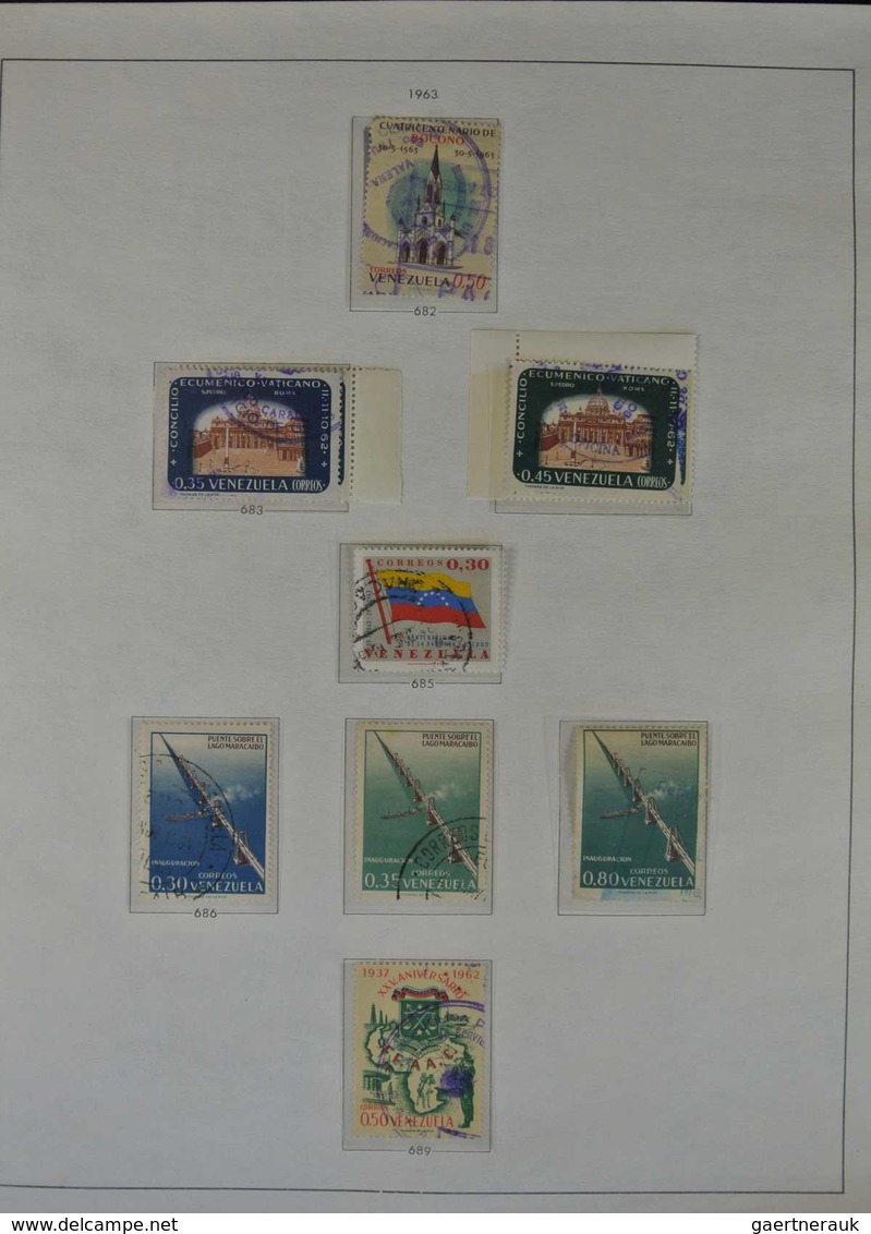 Venezuela: 1861-1998: Very pretty and valuable mint/used/mint never hinged nearly complete collectio