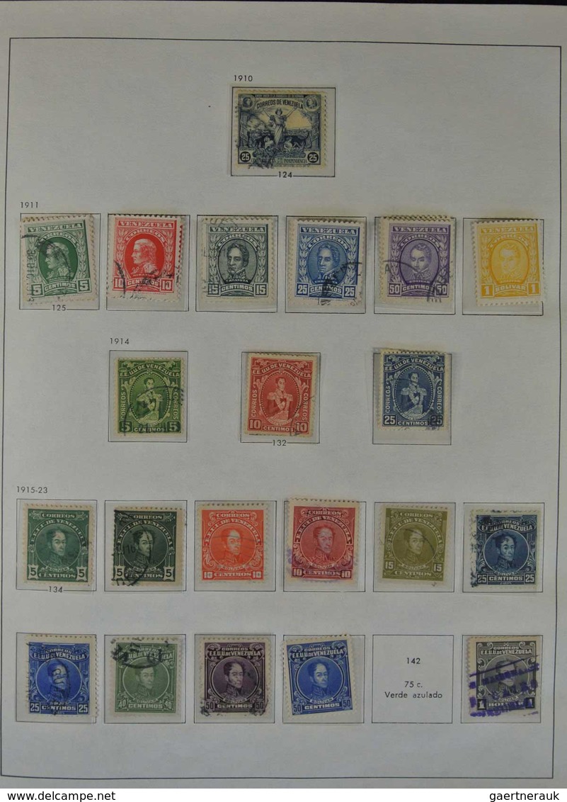 Venezuela: 1861-1998: Very pretty and valuable mint/used/mint never hinged nearly complete collectio