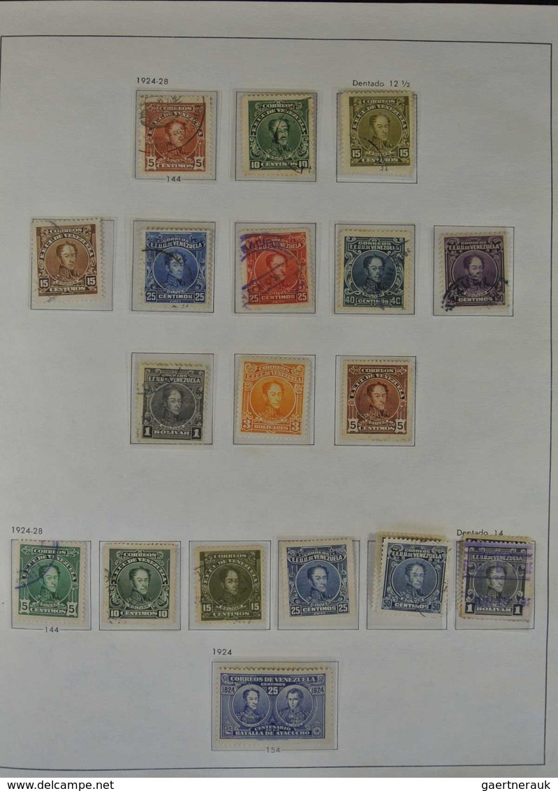 Venezuela: 1861-1998: Very pretty and valuable mint/used/mint never hinged nearly complete collectio