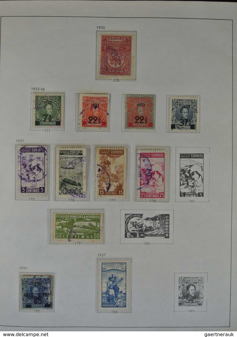 Venezuela: 1861-1998: Very pretty and valuable mint/used/mint never hinged nearly complete collectio