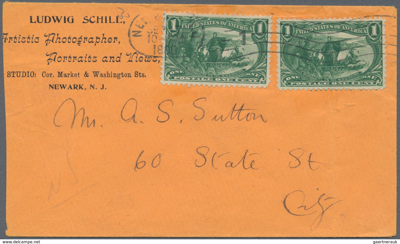 Vereinigte Staaten von Amerika: 1850/1990 (ca.), mainly before 1940s, holding of apprx. 200 covers/c