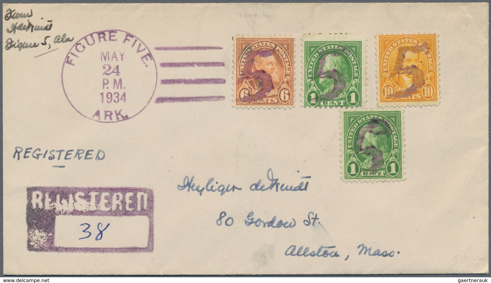 Vereinigte Staaten von Amerika: 1850/1990 (ca.), mainly before 1940s, holding of apprx. 200 covers/c