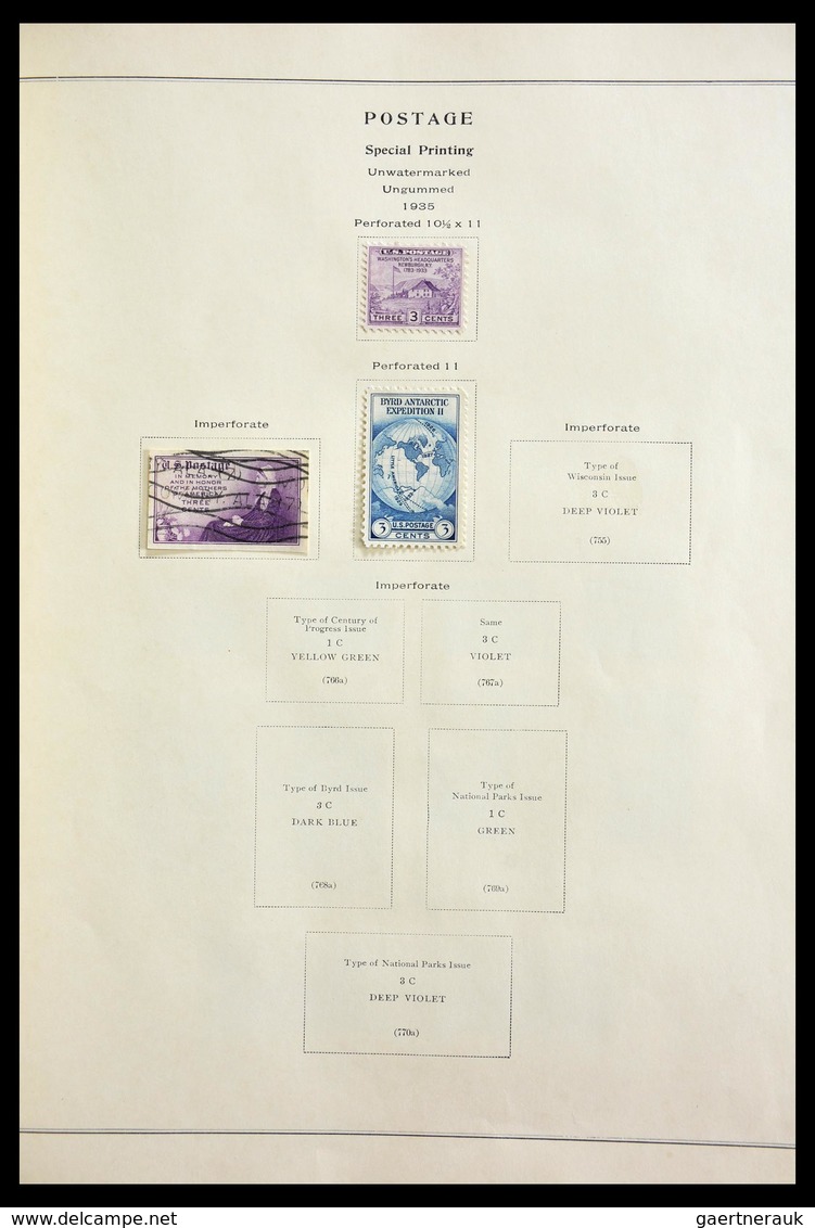 Vereinigte Staaten von Amerika: 1851-1948: Mint and used collection with good classic part, 1857 to