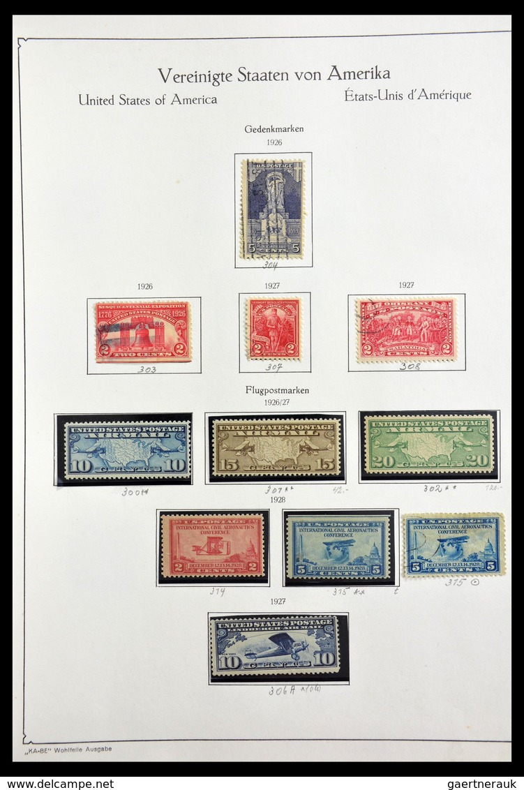 Vereinigte Staaten von Amerika: 1861-1965: Interesting collection in album and stockbook (part of th