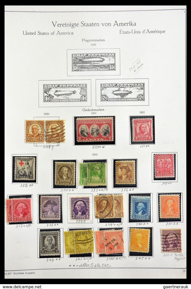 Vereinigte Staaten von Amerika: 1861-1965: Interesting collection in album and stockbook (part of th