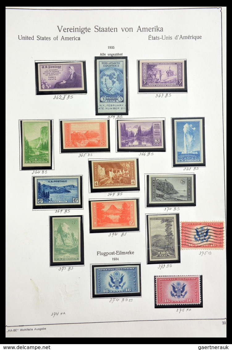 Vereinigte Staaten von Amerika: 1861-1965: Interesting collection in album and stockbook (part of th